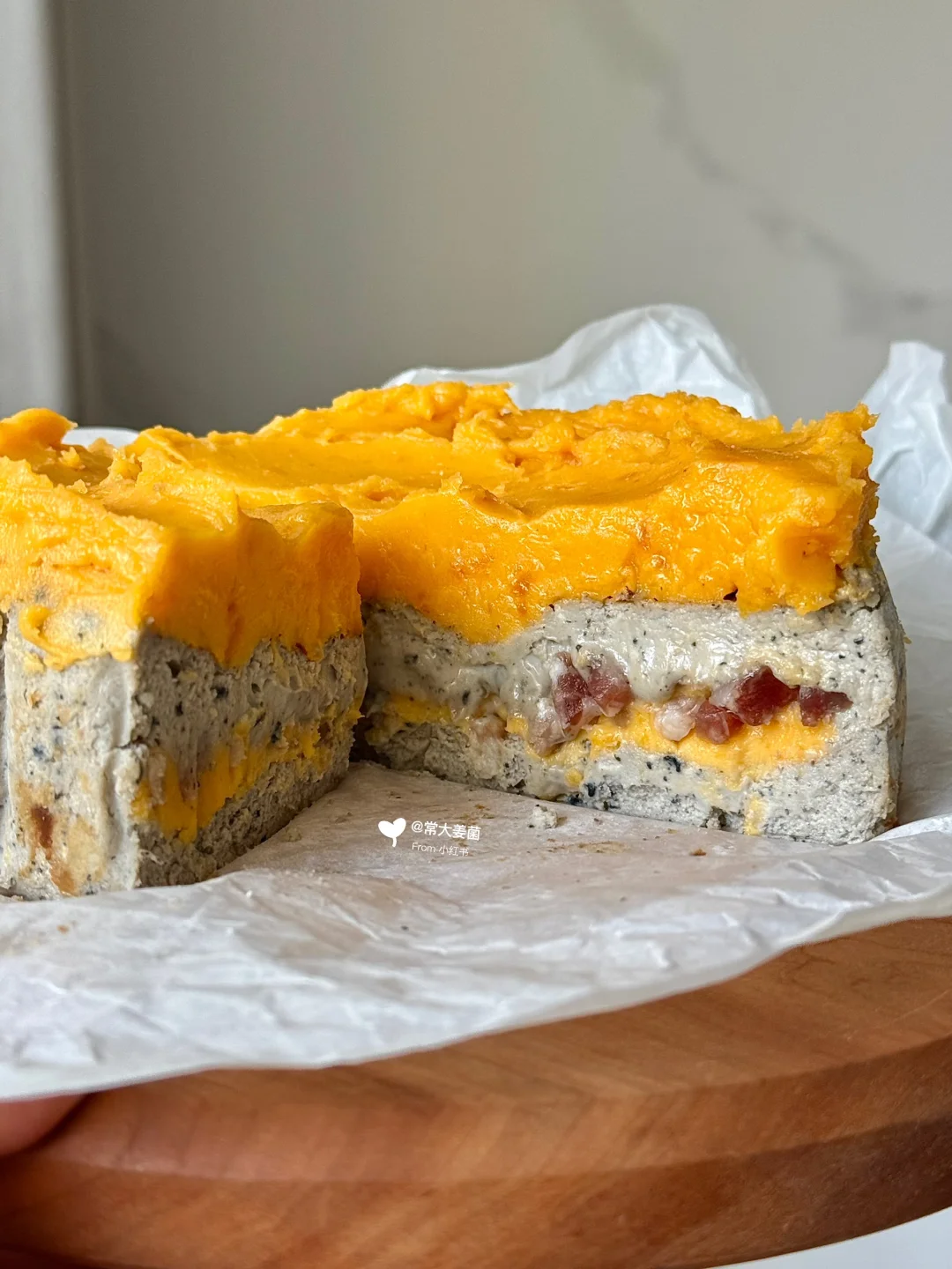 黑松露蛋黄甜酒肠巴斯克🧀🥚咸甜永动机🫠🤤