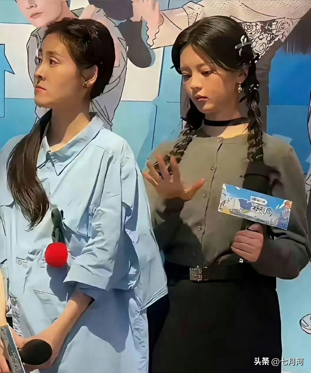 张碧晨和杨超越在没开美颜、没加滤镜的状态下，长这样。 ​​​