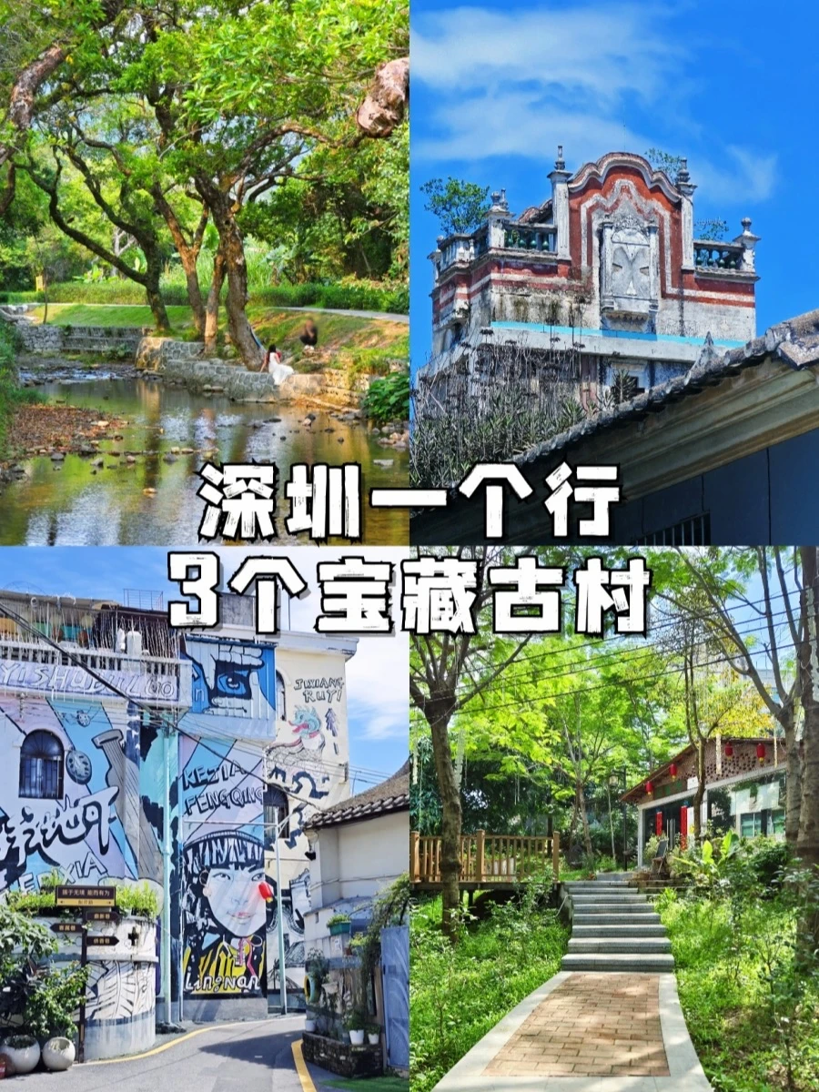 深圳3个古村落|一个人慢慢逛