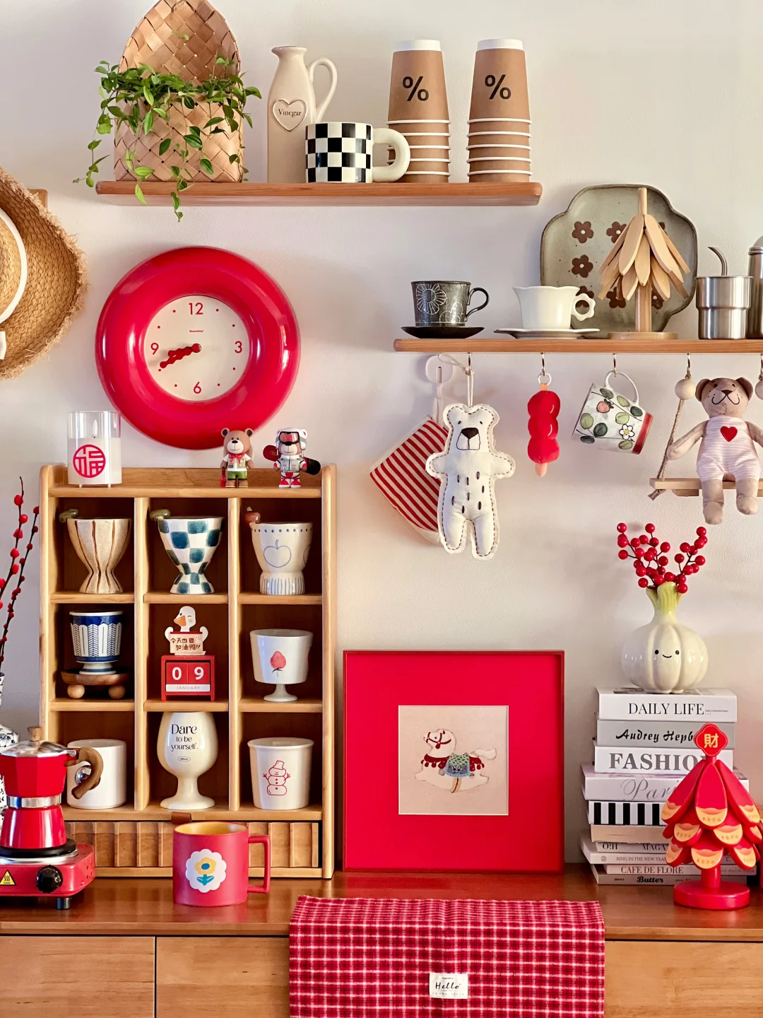 ☕️咖啡角焕新｜红红火火 年味儿拉满🧨