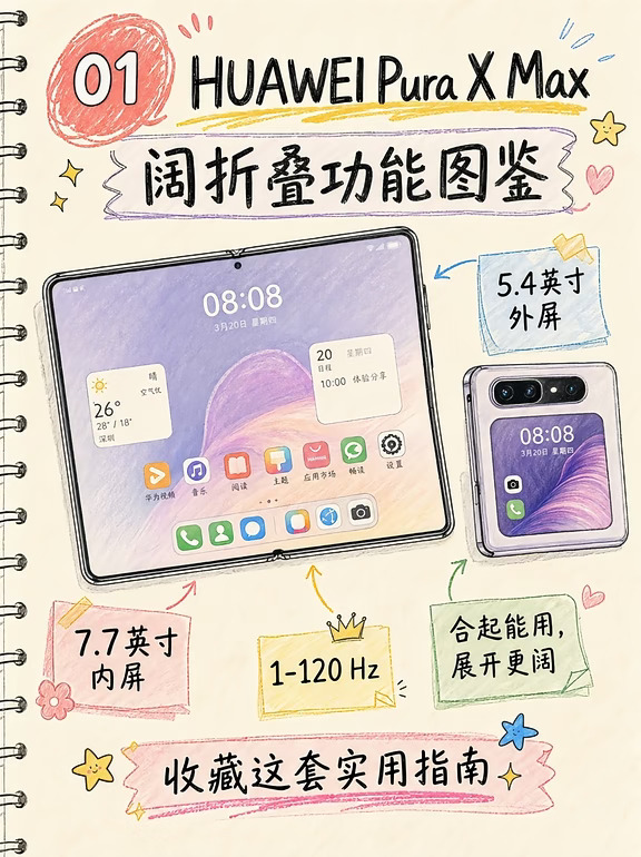 华为Pura X Max 必学设置