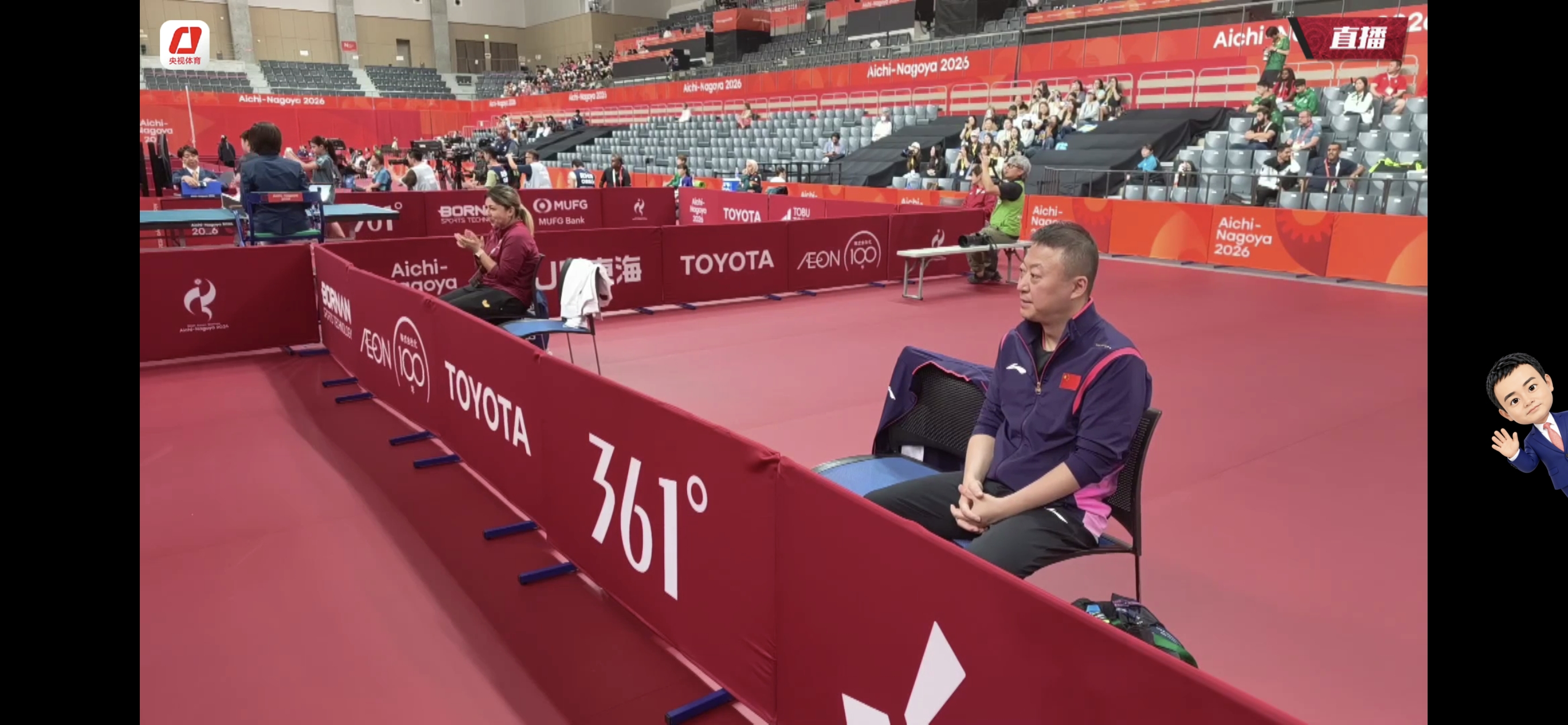 孙颖莎🇨🇳4-0玛丽亚姆·阿里🇶🇦【11-2，11-2，11-4，11-2】 ​​​