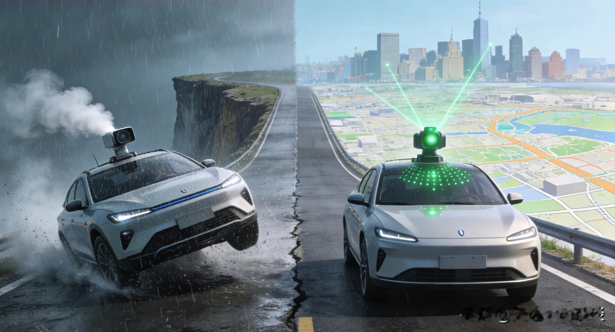 “纯视觉”不是魔法，是赌命——写给被FSD吓兴奋的我们  证据：   ...