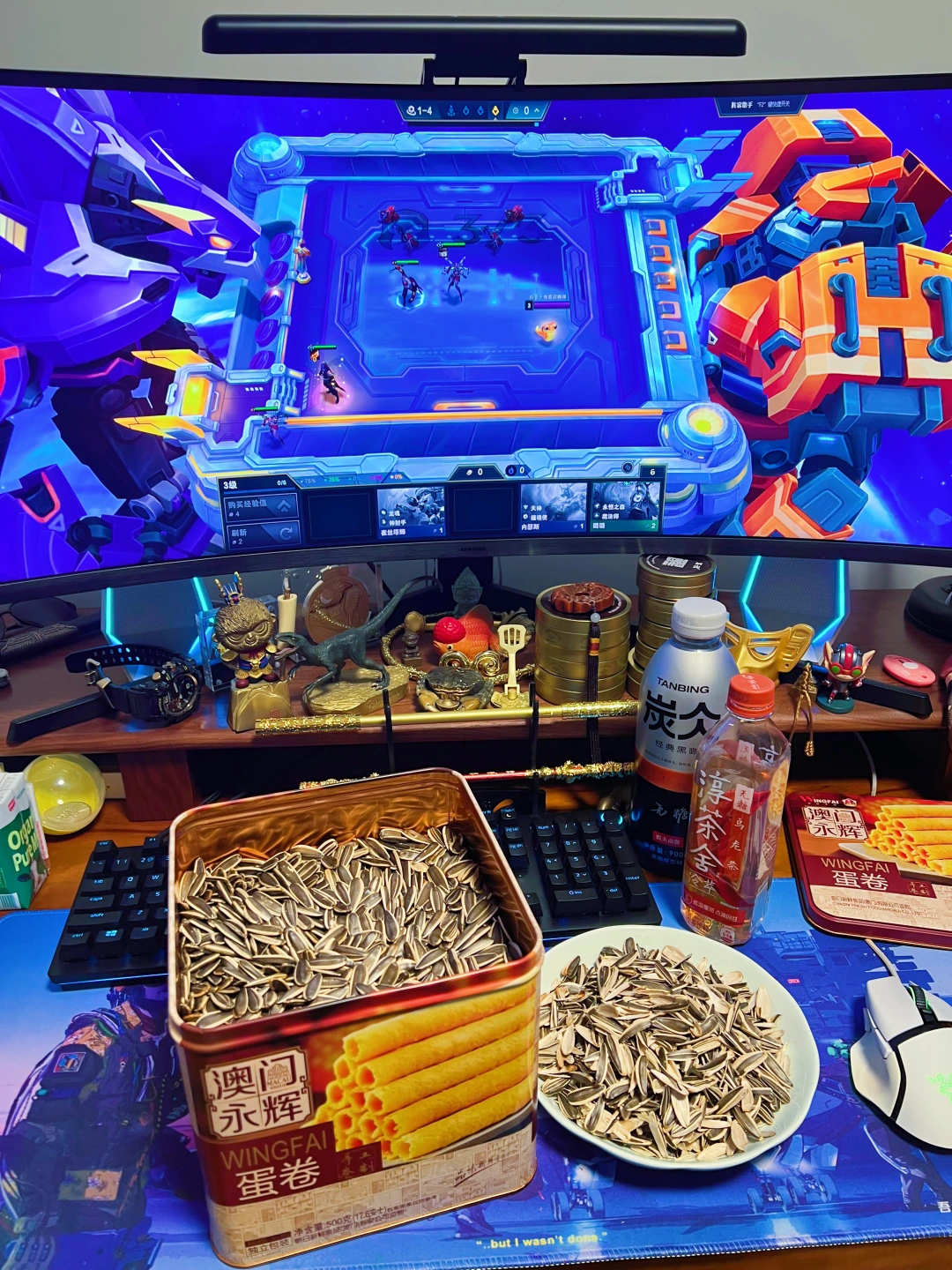 下棋和什么最配？当然是现炒原味瓜子[doge]