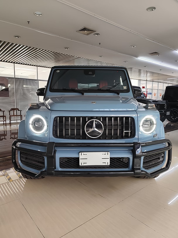 谁说奔驰G63不能蓝！磁器蓝你会选择么？