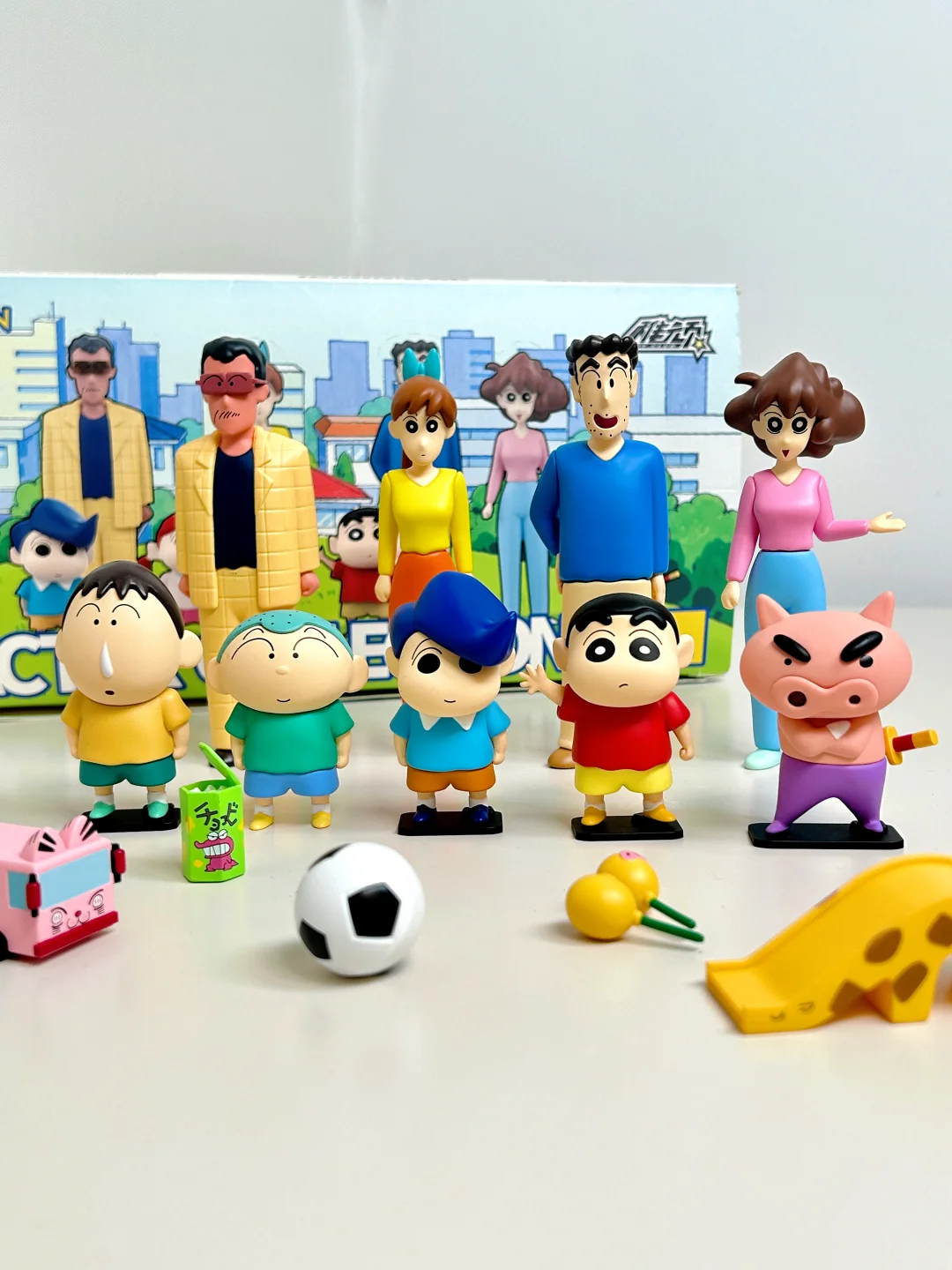 有福了🤤这套蜡笔小新盲盒全员都有诶！