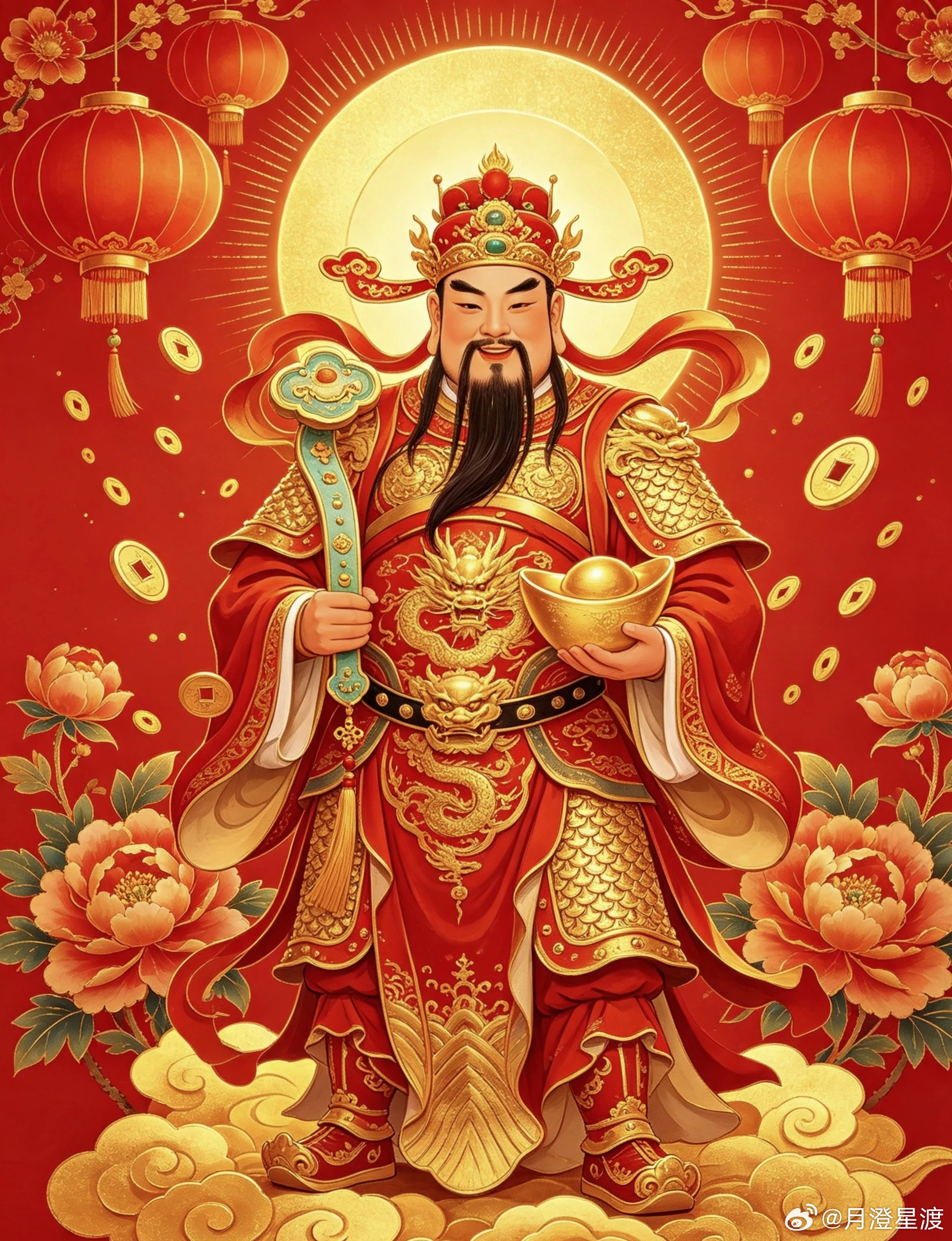 今天是财神节，
农历七月二十二，也就是9月3号。
很多地方叫它财帛星君成道日，
这是下半年求财气最被看重的一天。

说几个实在做法，

头一个，家里有条件的，
摆个财神像，画像、手机壁纸都行。
前面放仨水果——苹果、香蕉、橘子，齐活。
不用非得买多贵的东西，
重点是那个心意到了就行。

第二个 ​
