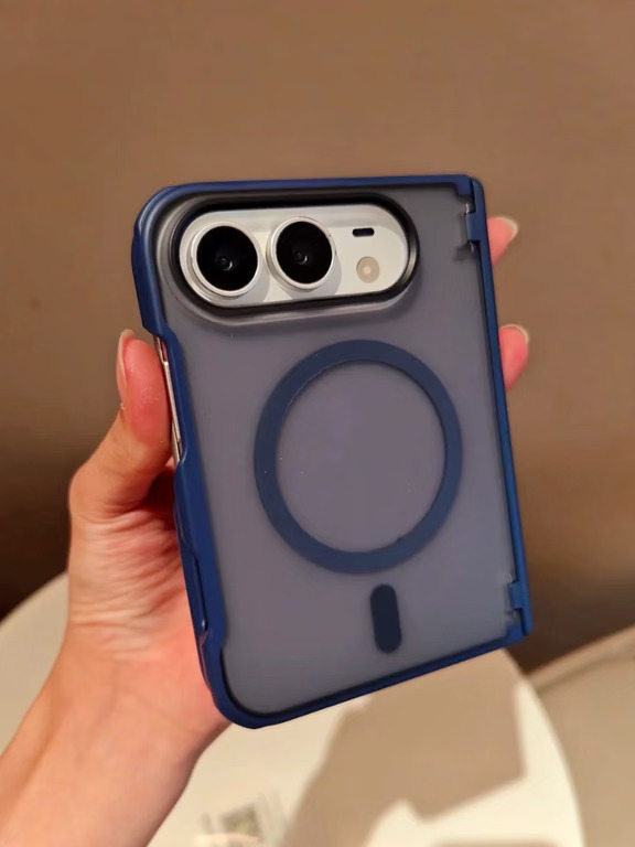 iphone duo深海蓝手机壳尊嘟好帅好高级