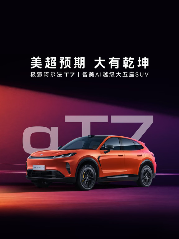 极狐阿尔法T7上市权益