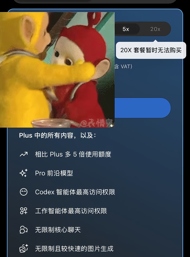 gpt pro 20x 暂停订阅