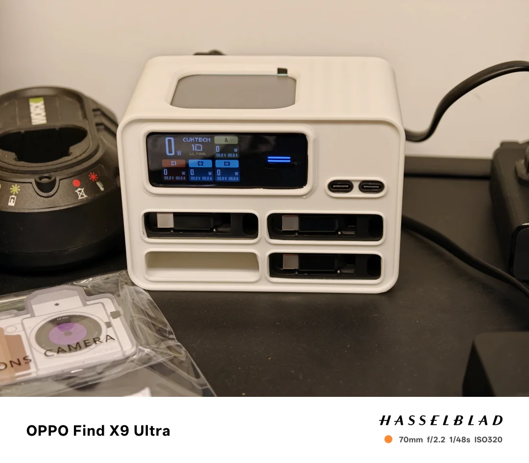 3d打印了一个伸缩线版的酷态科10号ultra
