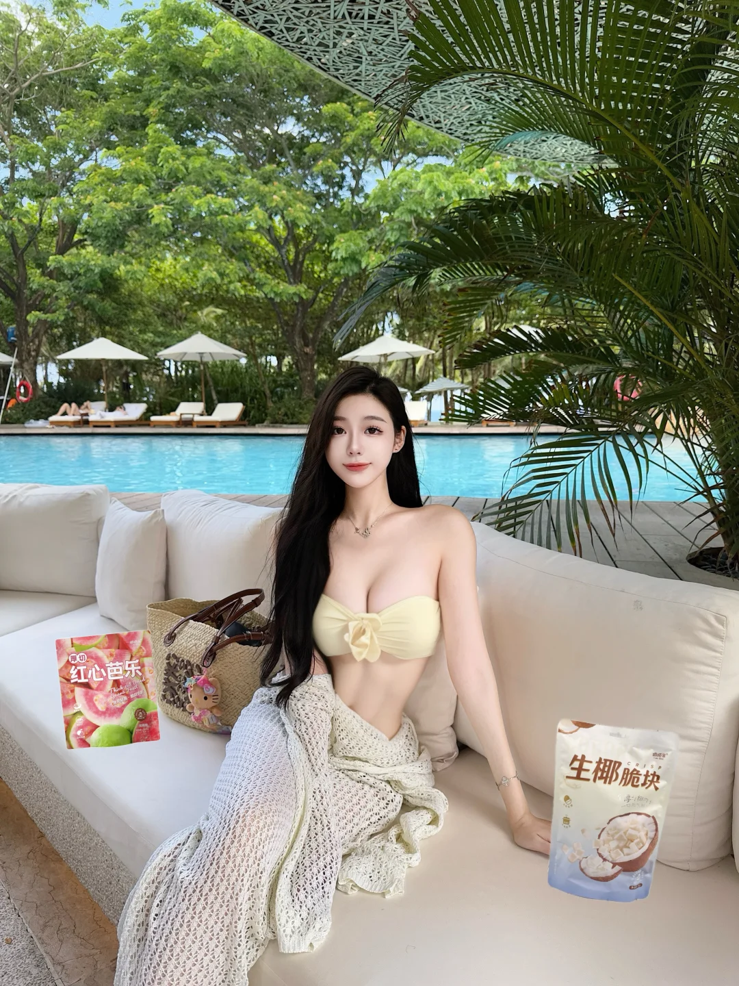 靠近海的味道🥥🫧🌊🏝️