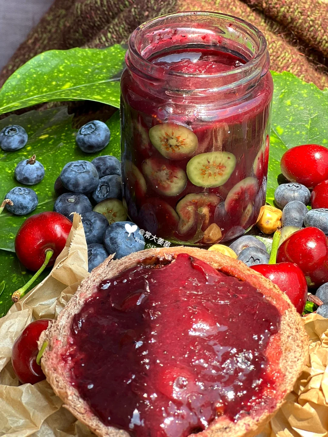 🧊冰冰凉凉自制蓝莓酱🫐🫐🫐🫐空口吃好爽！
