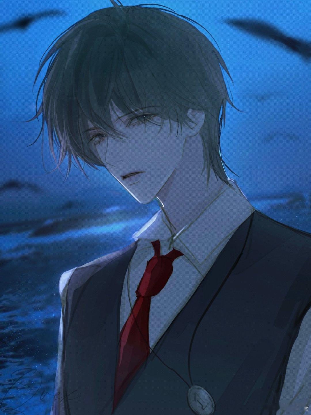 #一颗苹果by孟还[超话]#  
“哥，海底是什么样的？”
“应该…是咸的？尝起来像眼泪。”

私稿🚫一切 ​