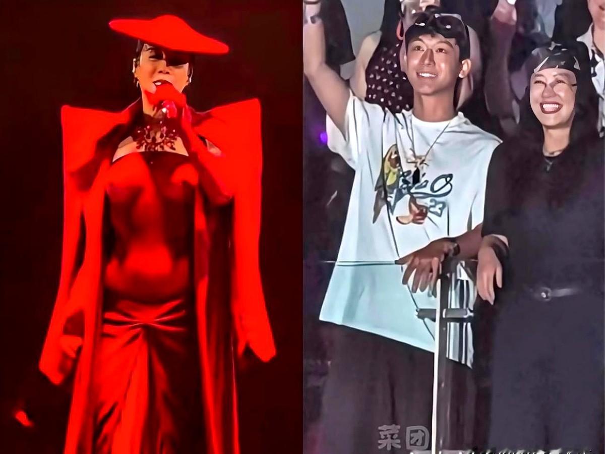 那英演唱会台下，马思纯跟旁边的张晚意聊得手舞足蹈，脸圆了一圈，但眼神亮得吓人。

镜头扫过去，她没像别的女明星那样端着肩膀收肚子。整个人松垮垮地靠在椅背上，跟着台上的歌声晃脑袋，笑出了一排大白牙。

几年前她还被抑郁症折磨得整宿睁着眼，吃药胖到不敢出门，看镜头全是怯懦。现在这身肉，全是被她自己一口口