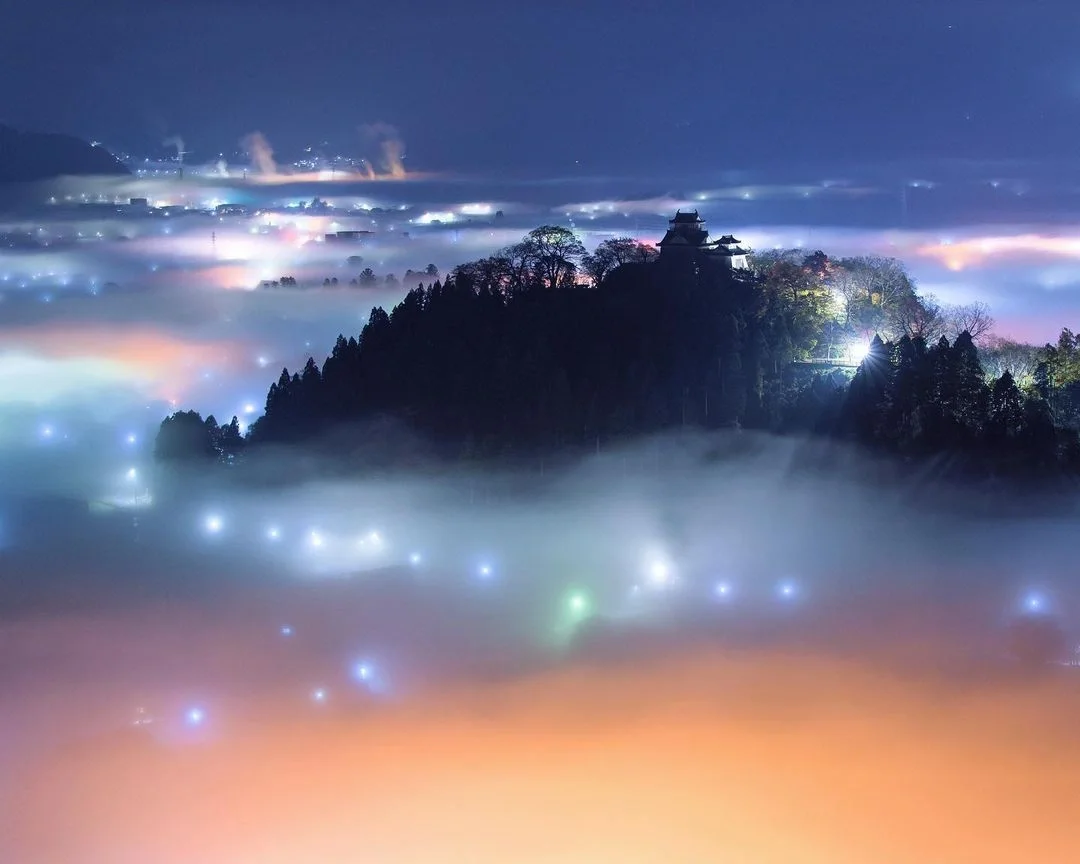 日本福井县|如梦如幻的天空之城