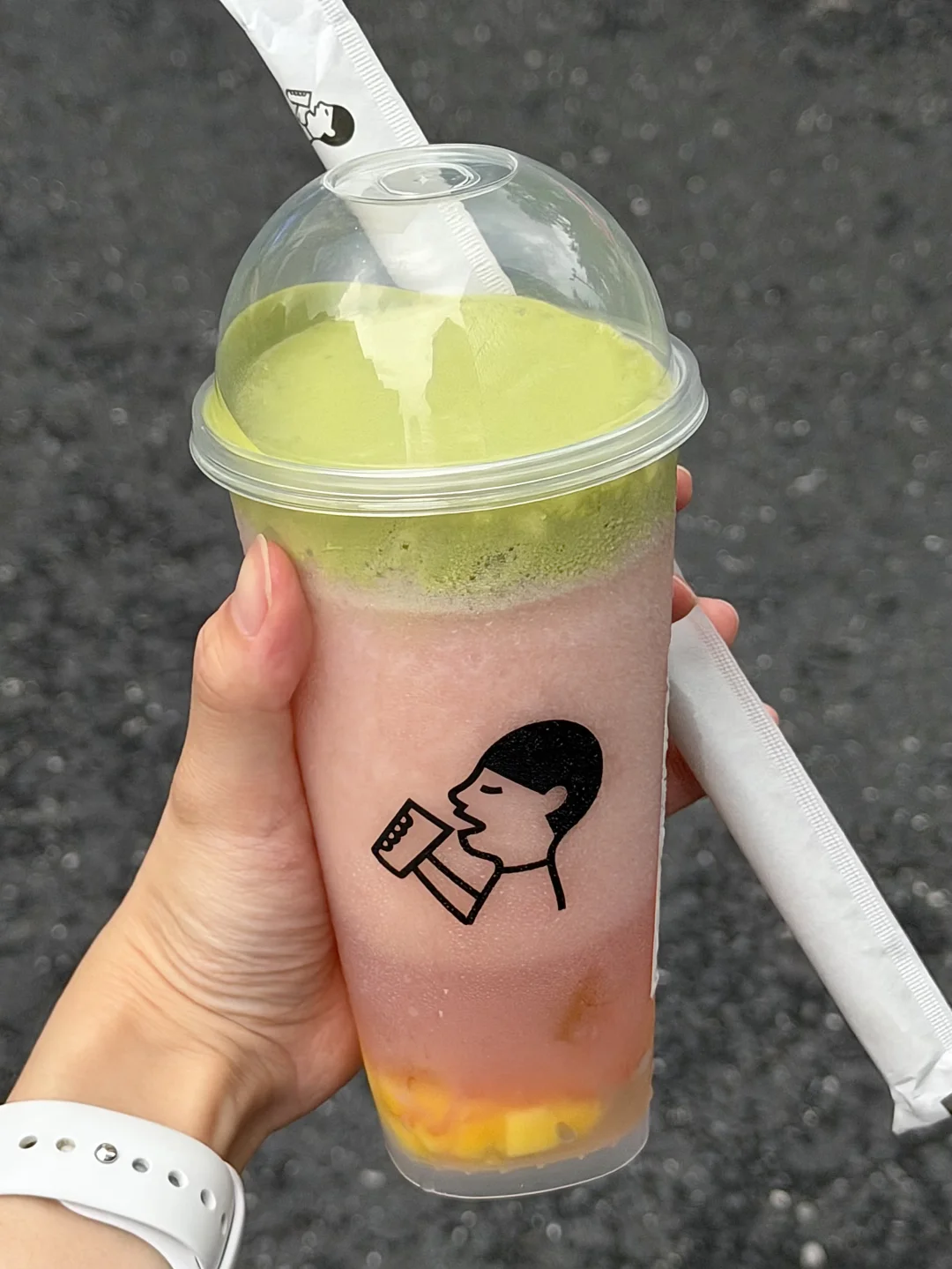 我很少用震撼形容一杯奶茶🥲🥲🥲。。。