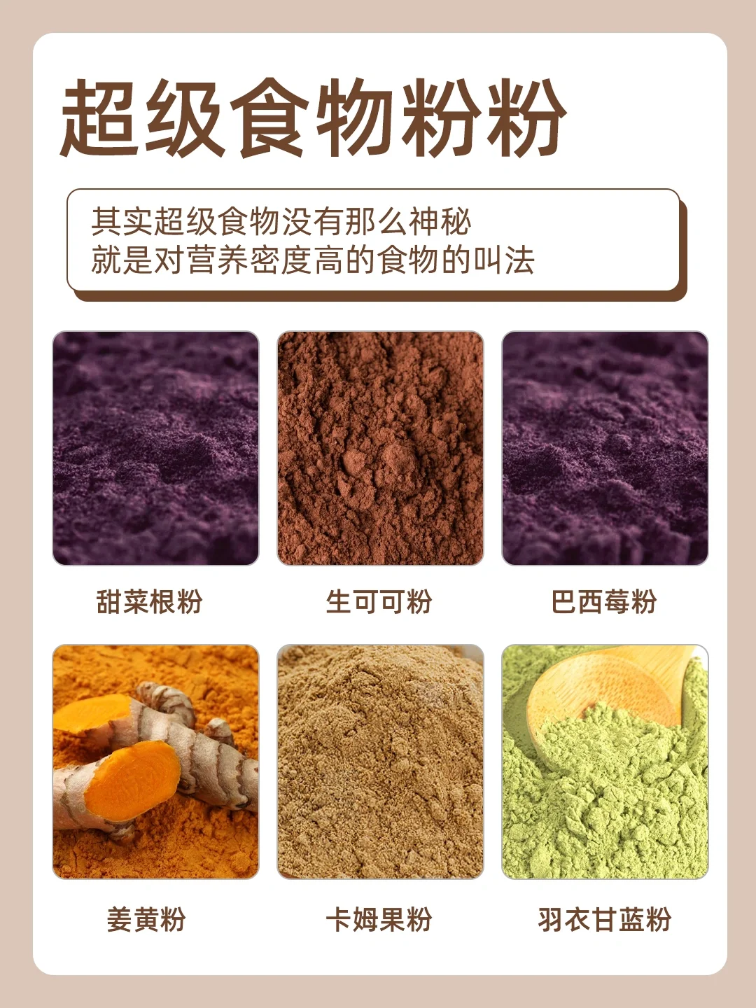 食物粉到底应该怎么吃❓