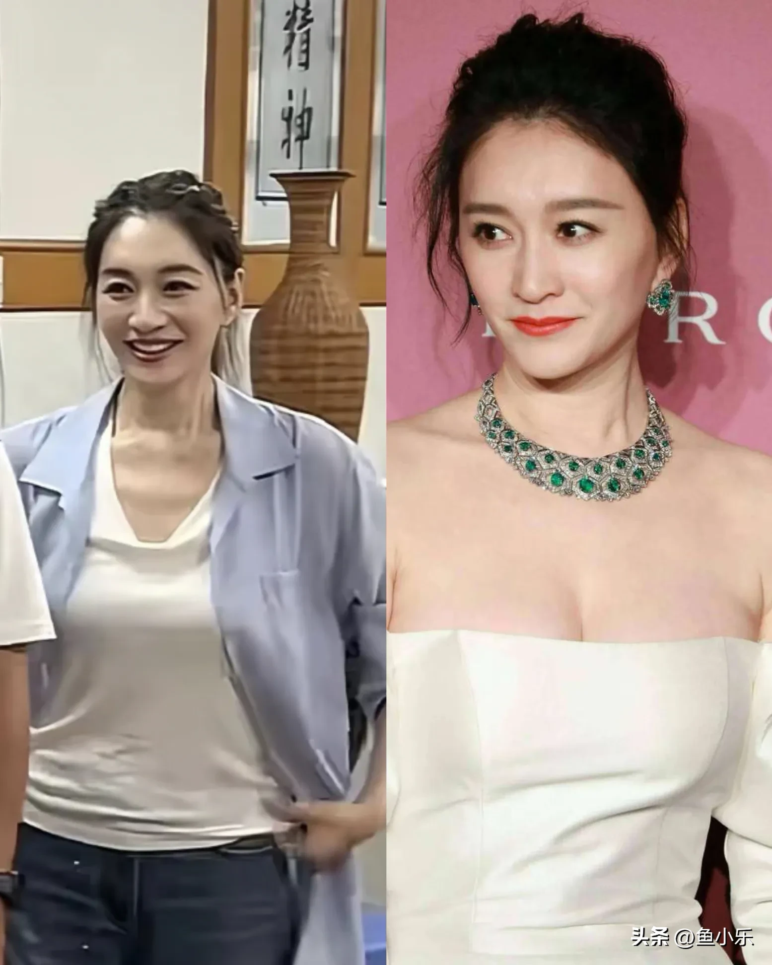 李小冉是怎么做到穿衣显瘦脱衣有肉，既有排骨又有胸的？