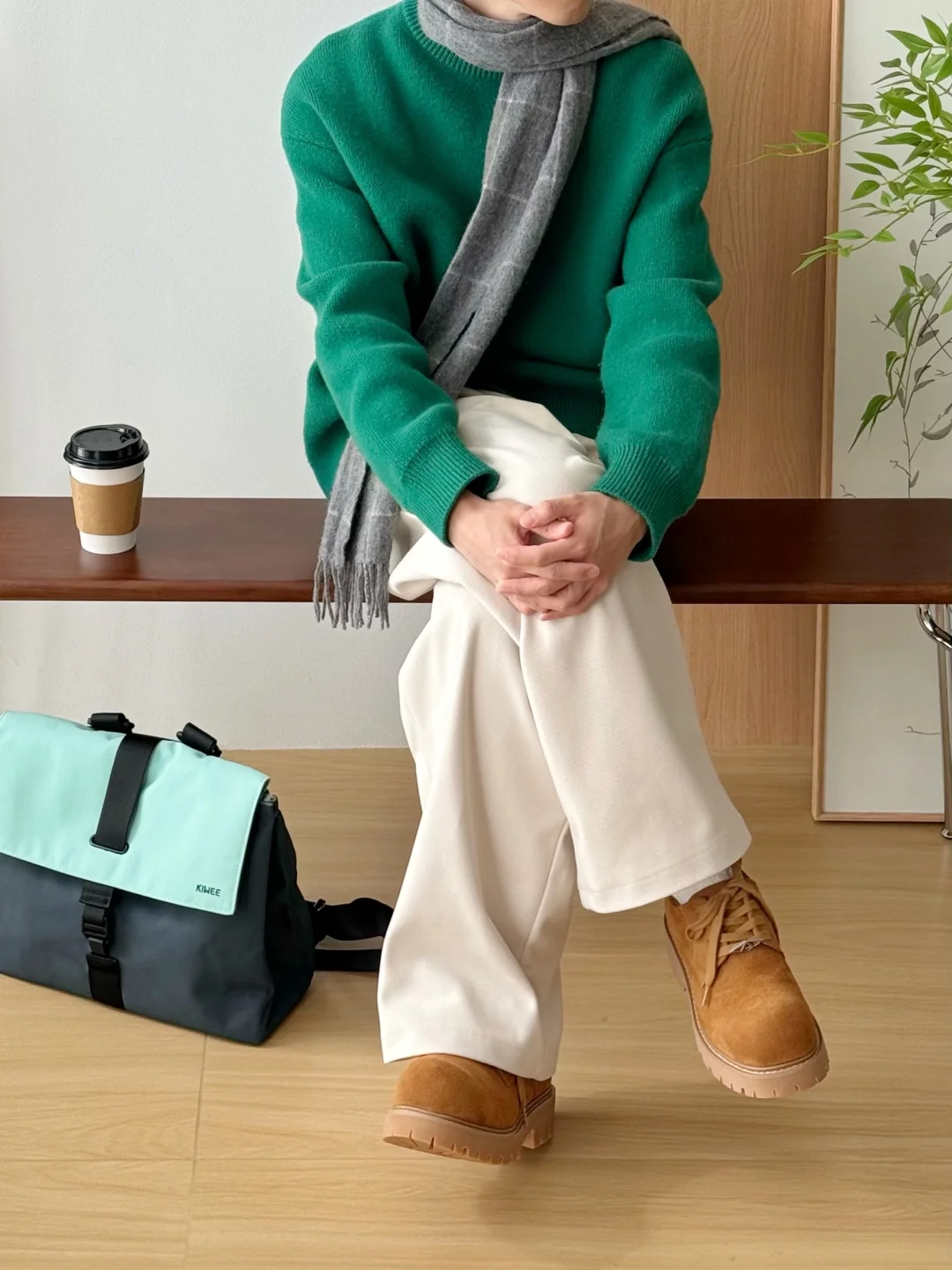 穿点舒服的绿♻️💼松弛感秋冬简约通勤