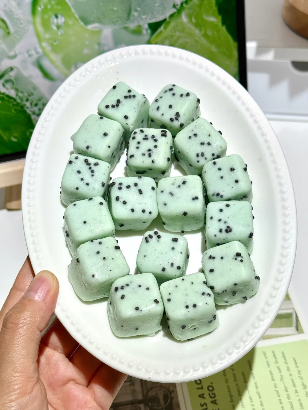 终于找到这种口感的薄巧冰淇淋了！！