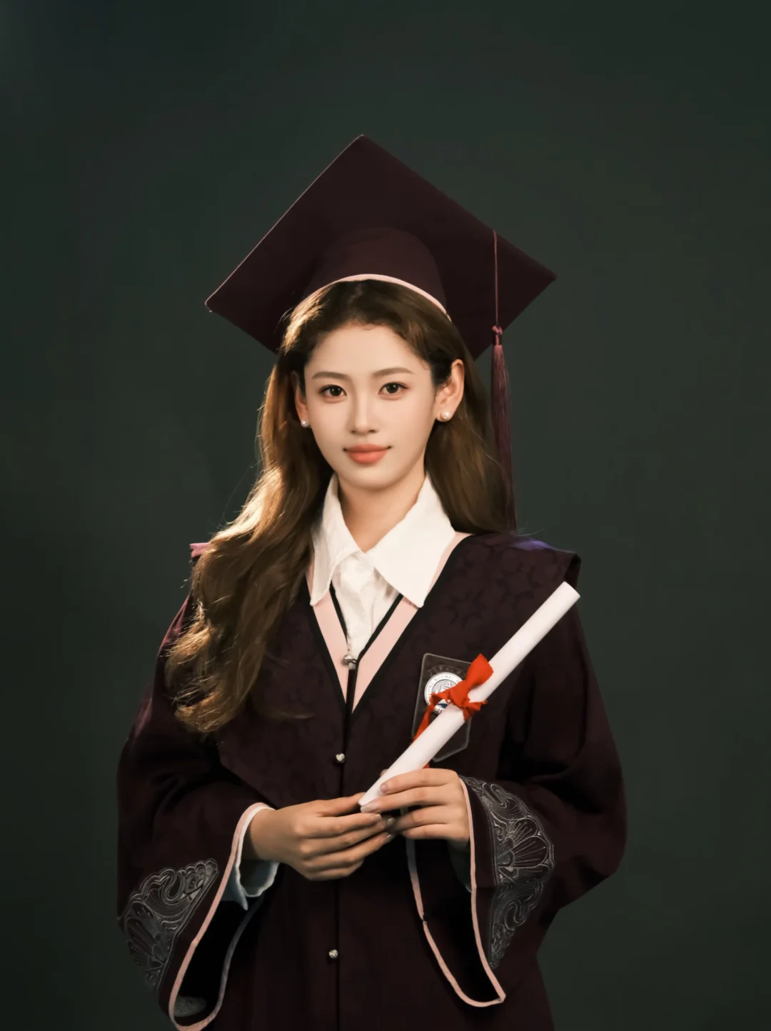 三年 终于穿上了北师大紫袍🎓
