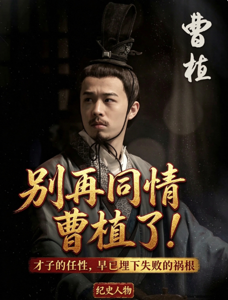 提起曹植，大多数人的印象，都是那个七步吟诗、受尽兄长曹丕打压的悲情才子。
一部《三国演义》，让无数后人为他扼腕叹息。可翻开《三国志》才看清，曹植一手好牌打得稀烂，悲剧的种子，其实是他自己亲手种下的。
曹植少年成名，才华横溢，十几岁便博览群书，落笔成文。就连阅人无数的曹操，初次读到他的文章，都不敢相信