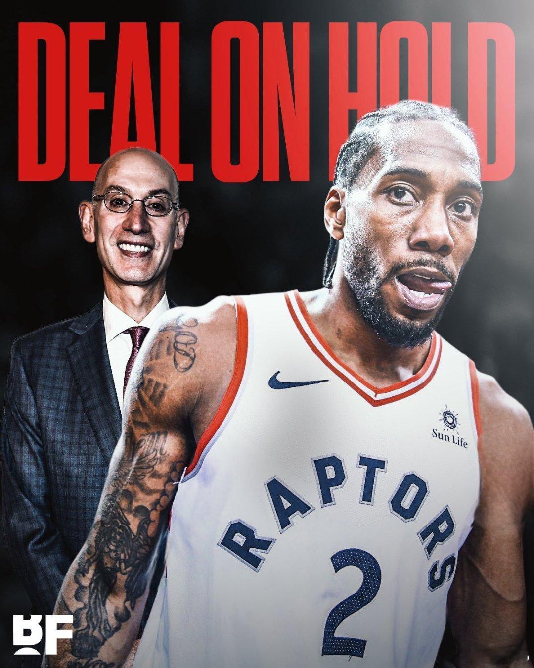 Shams：快船与猛龙以伦纳德为核心的交易将暂时搁置，直至NBA联盟完...