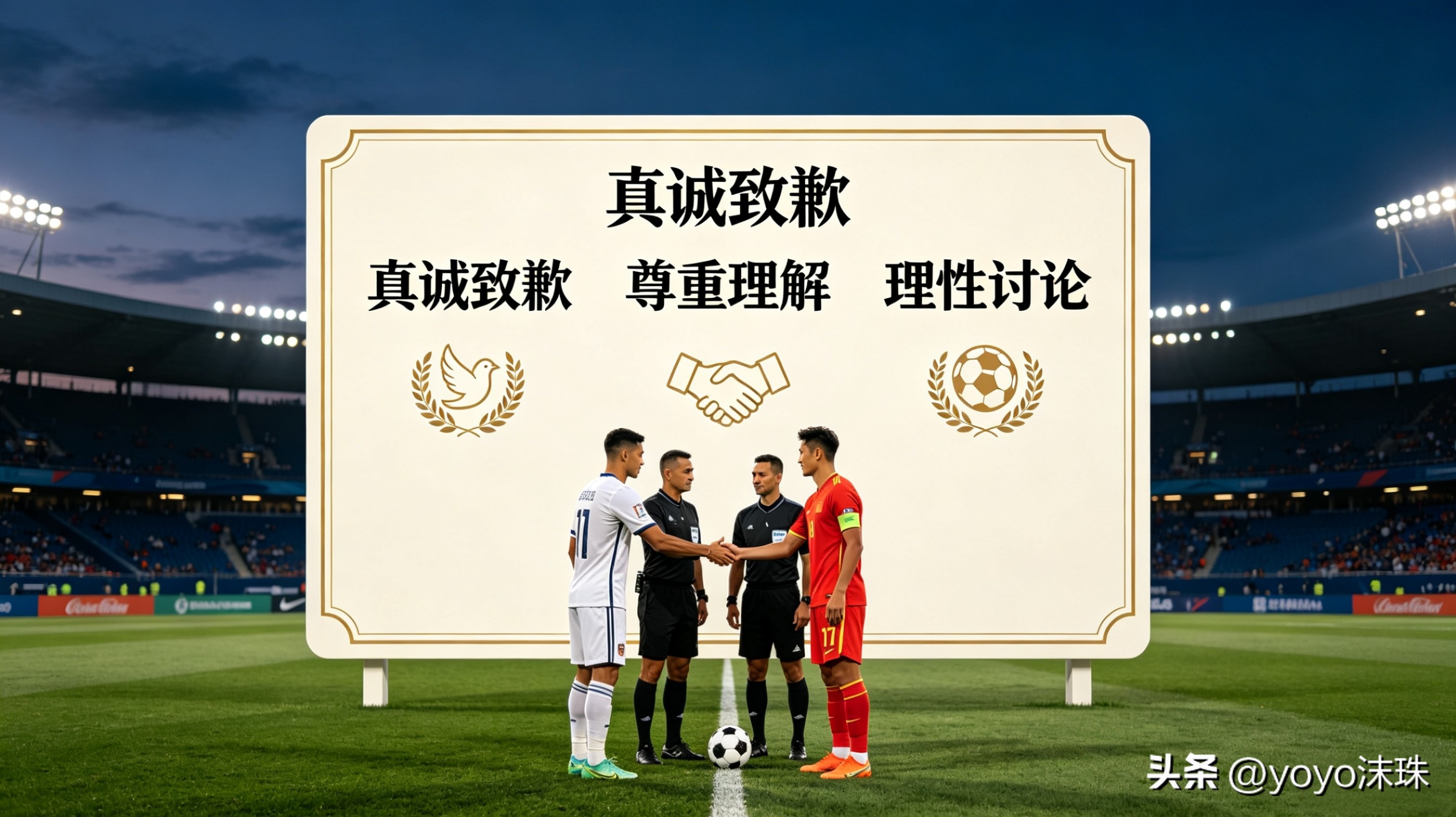 重庆国际足球邀请赛，巴勒斯坦球员达巴格进球之后的手势引发大家讨论。赛后他在社交平台发文解释，这个手势属于自己一贯的庆祝习惯，并不是有意不尊重中国队。
如果动作造成了大家的误解，他真诚致歉，同时感谢中国这边热情周到的接待。赛场之上难免会出现一些误会，球员主动出来澄清、表达尊重