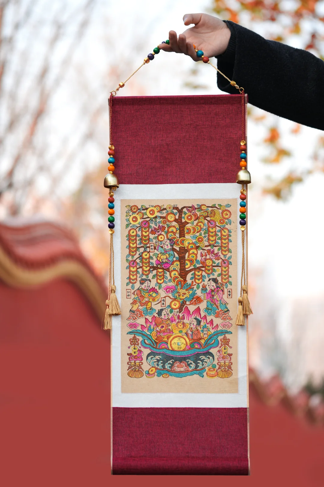 催了一个月的2026卷轴挂画，来了！