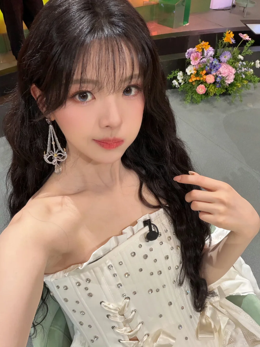 羊毛卷女神杨超越海藻般的头发～
