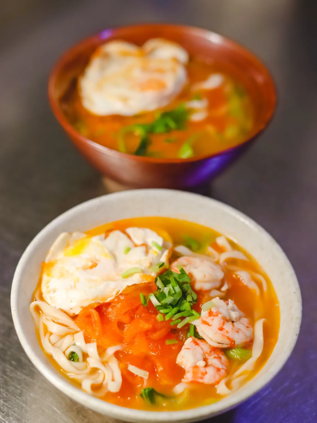 坚持做100种面不重样（53）番茄酸汤面