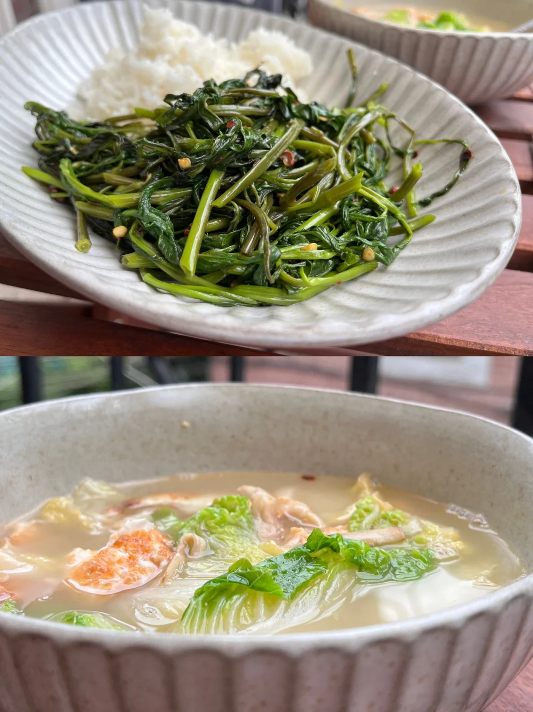 晚餐｜即素亦鲜【小白菜鲜汤】最是家常味