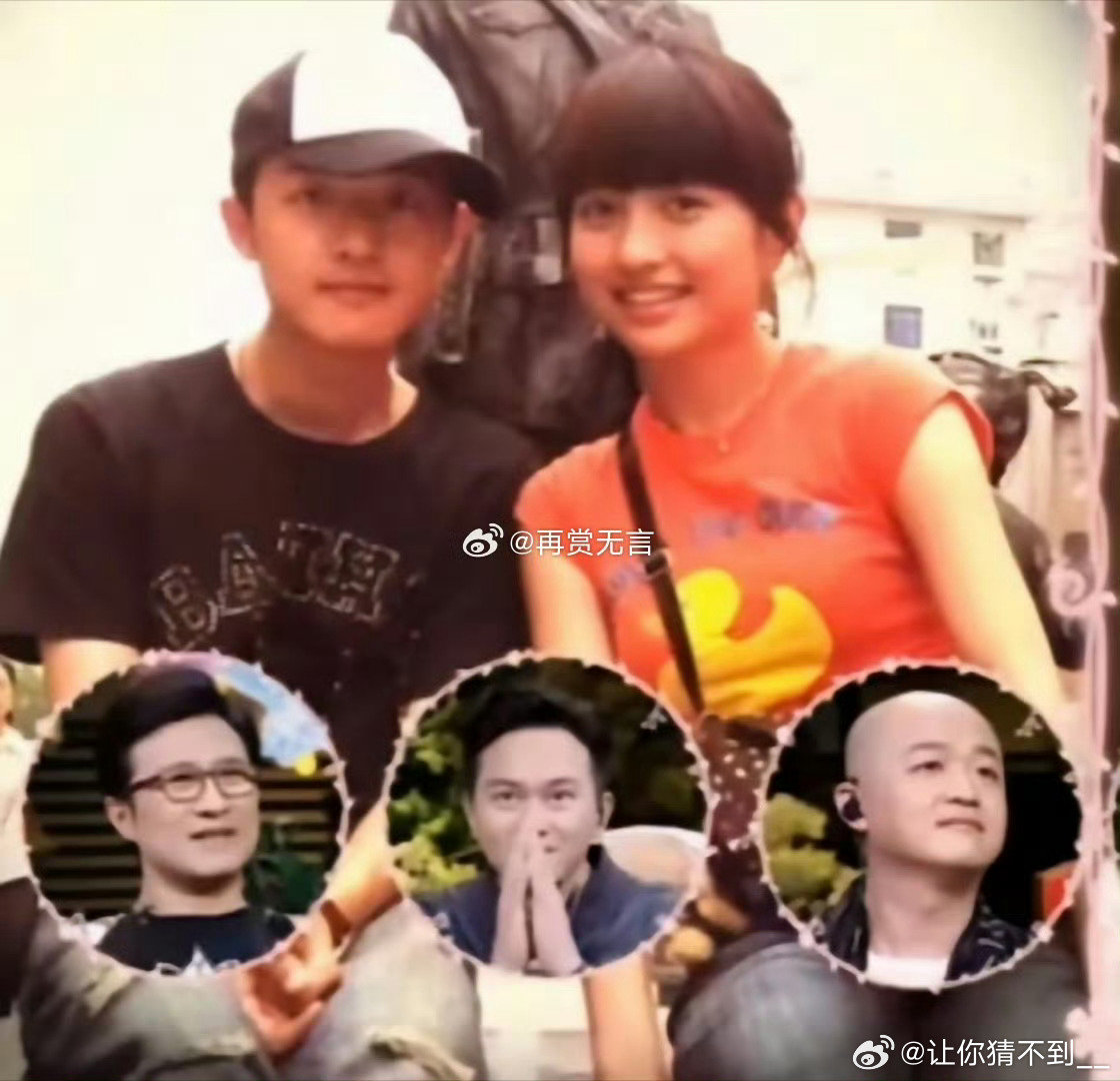 包贝尔年轻时也是大帅哥一枚，包文婧眼光还可以 ​