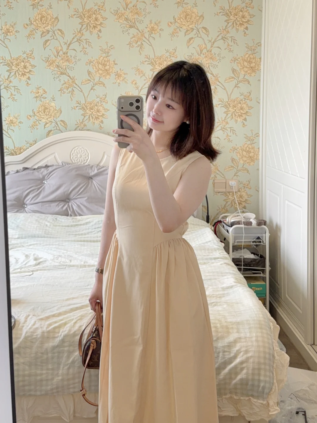 153cm48kg｜小个子微胖温柔连衣裙～