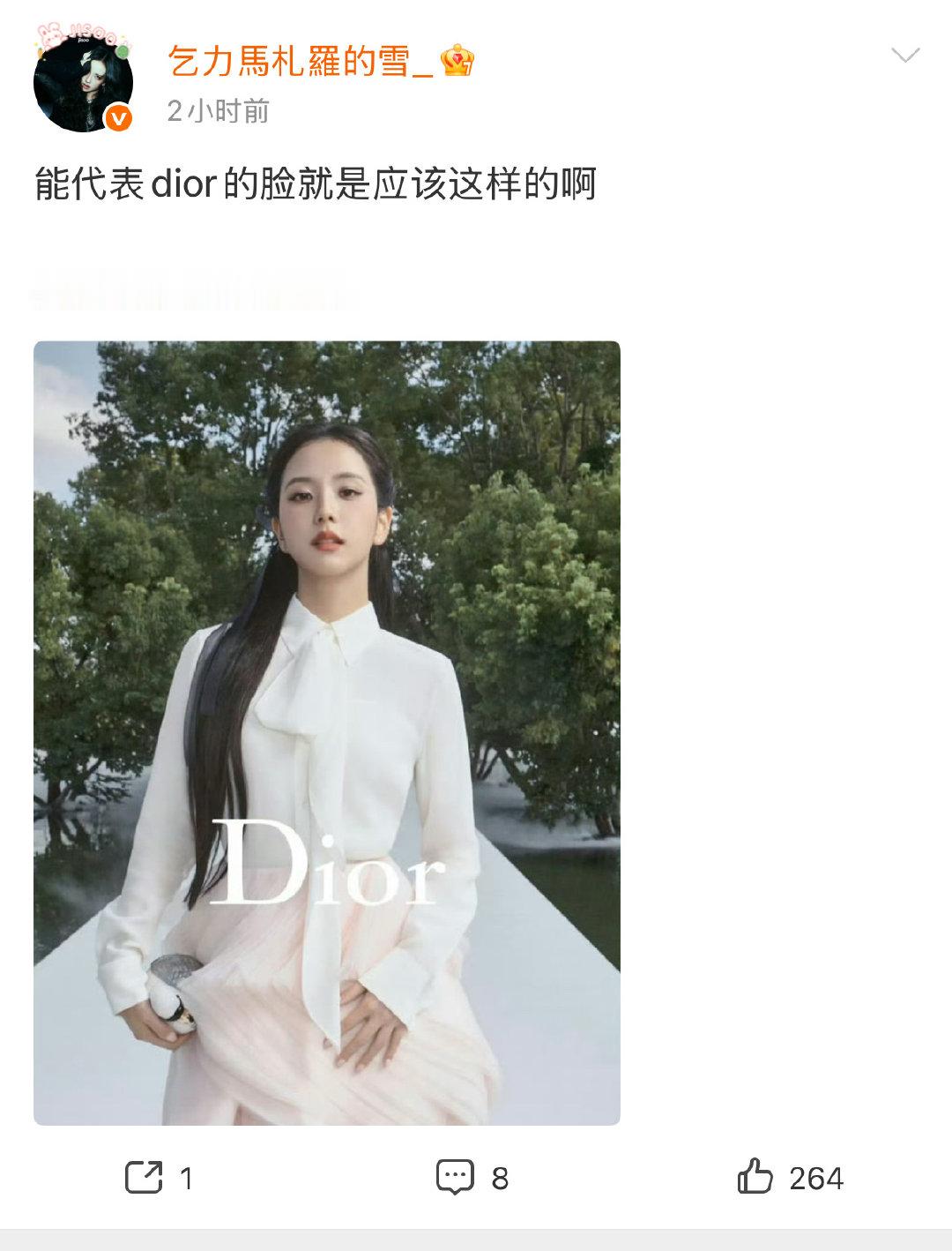 #金智秀#dior看见又要哭了 ​