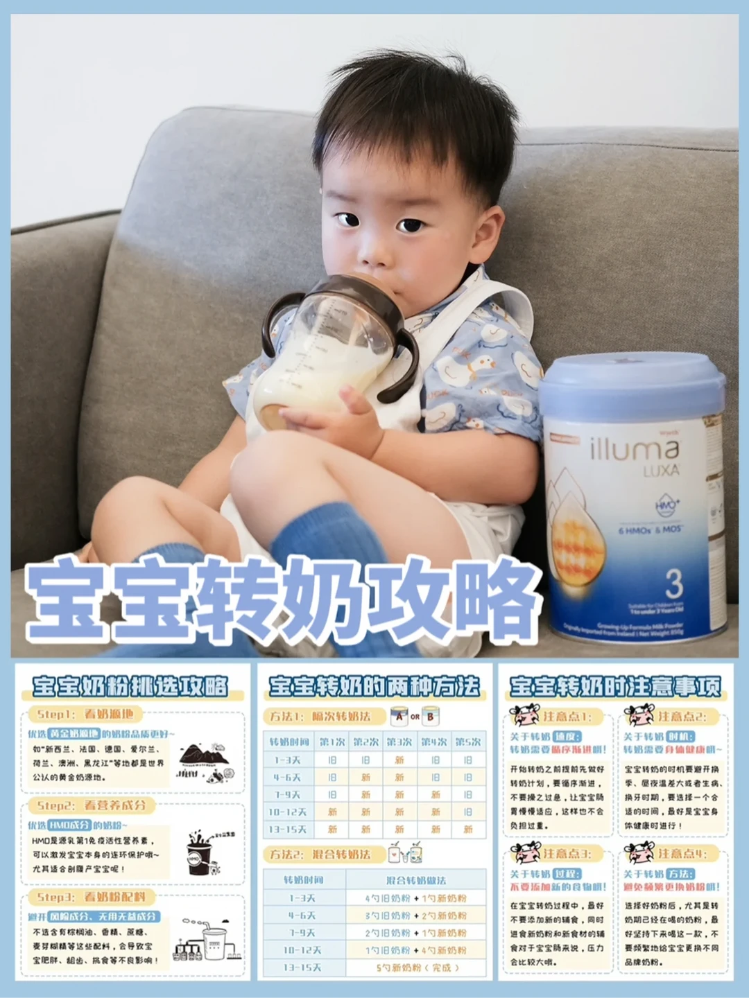 所有新手麻麻👏这3个奶粉知识你一定要知道