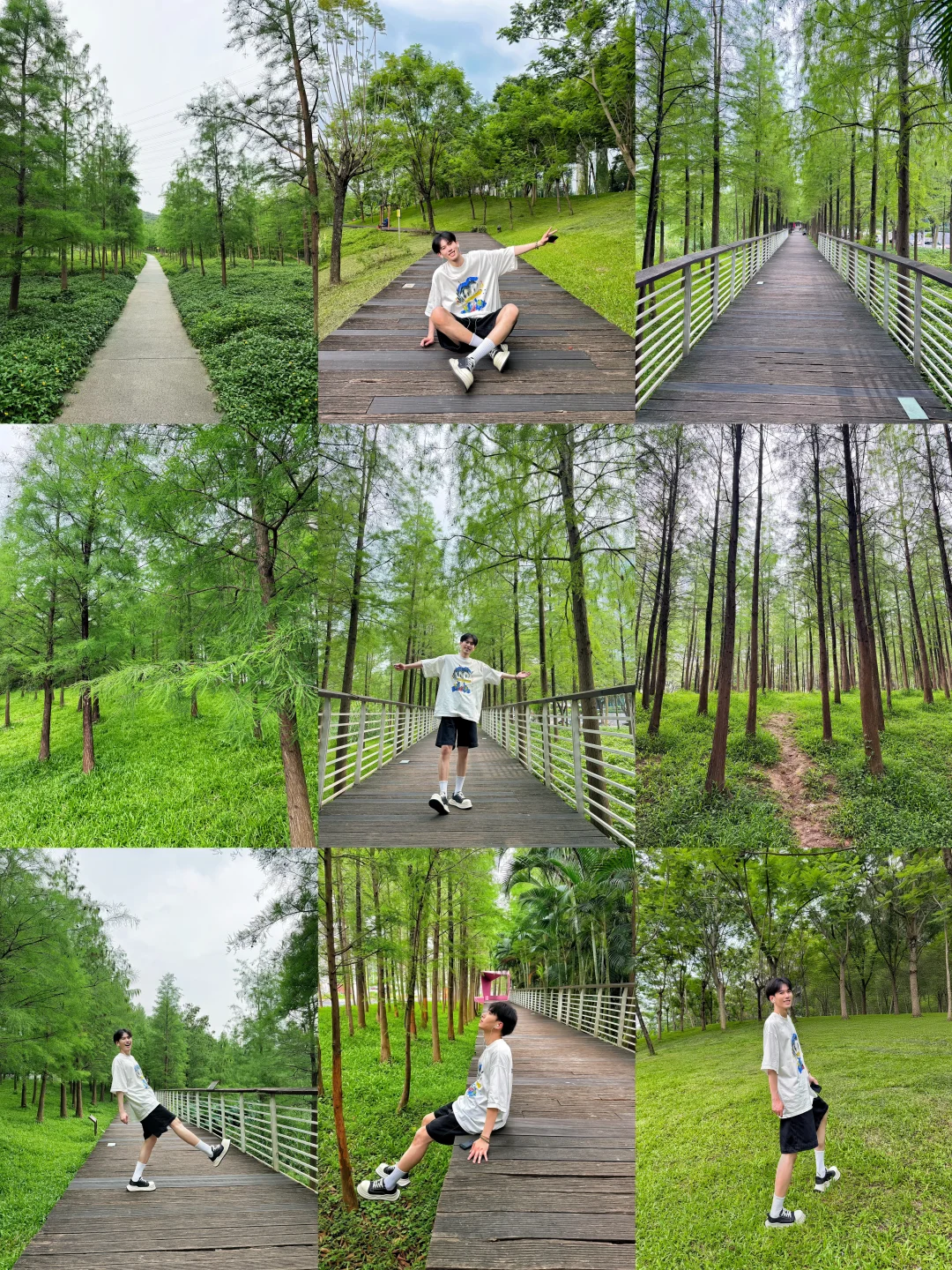 广州免费森林氧吧✨天河大观湿地公园好好逛