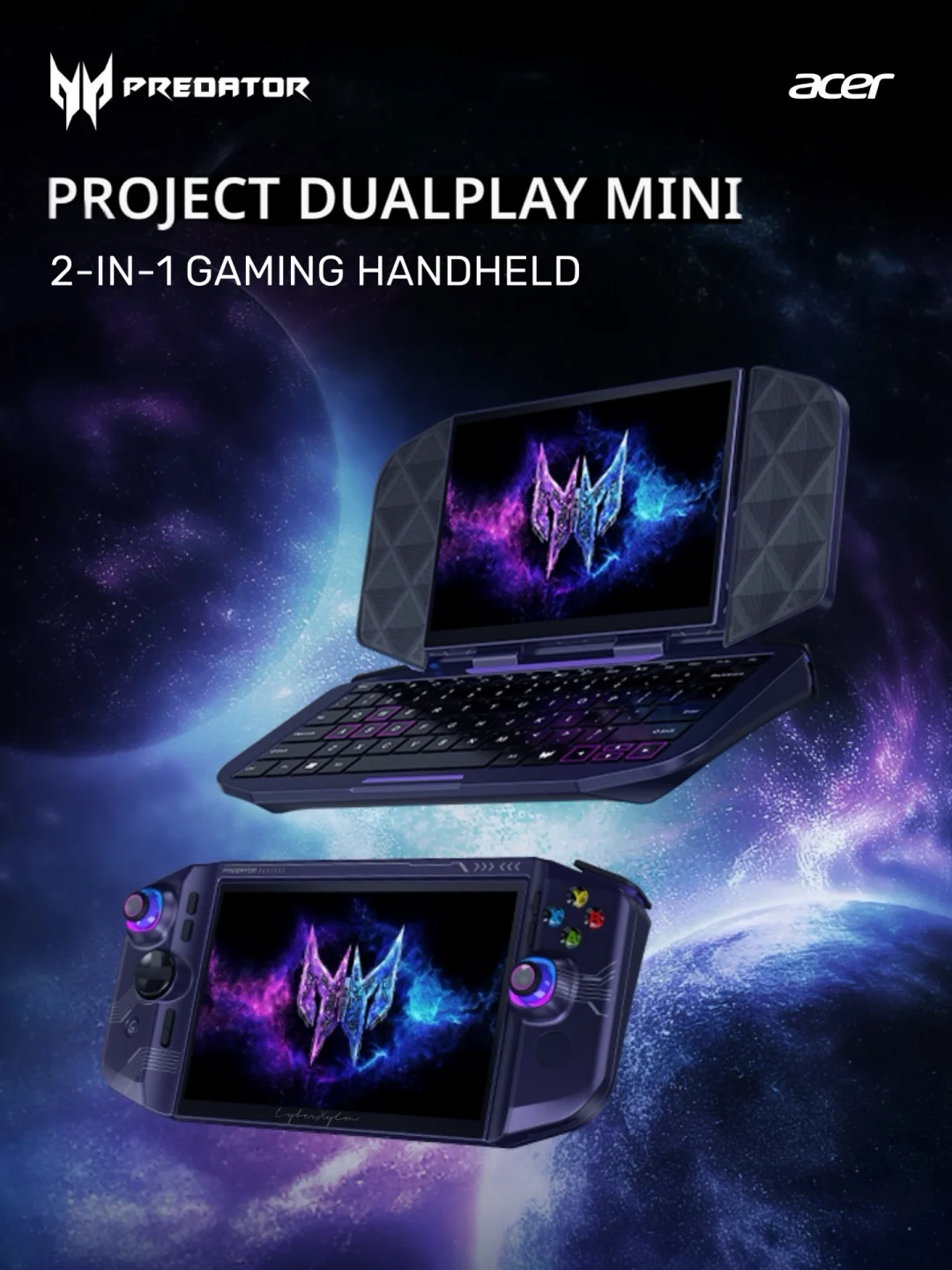 🎮 Acer 把游戏掌机和笔记本电脑合二为一