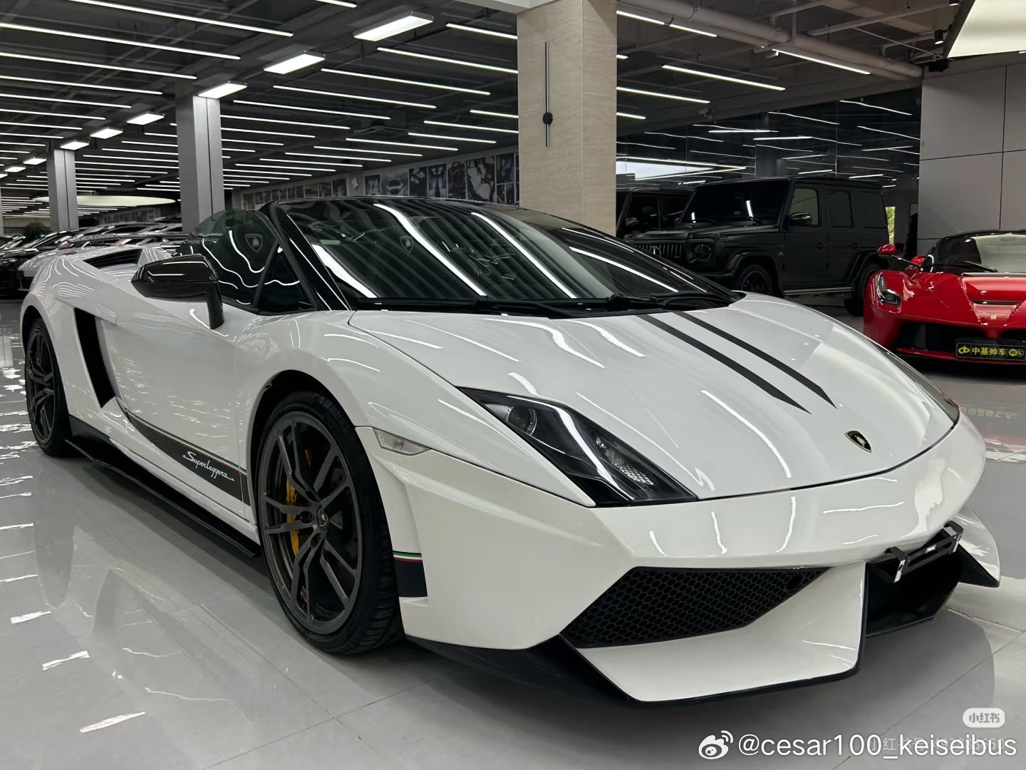 这辆开过的兰博基尼盖拉多LP570-4敞篷版，安全行驶3.2w公里，全车原版原漆，佛系开着敞篷很拉风的样子，好开好玩，也许就是最喜欢的超跑 ​