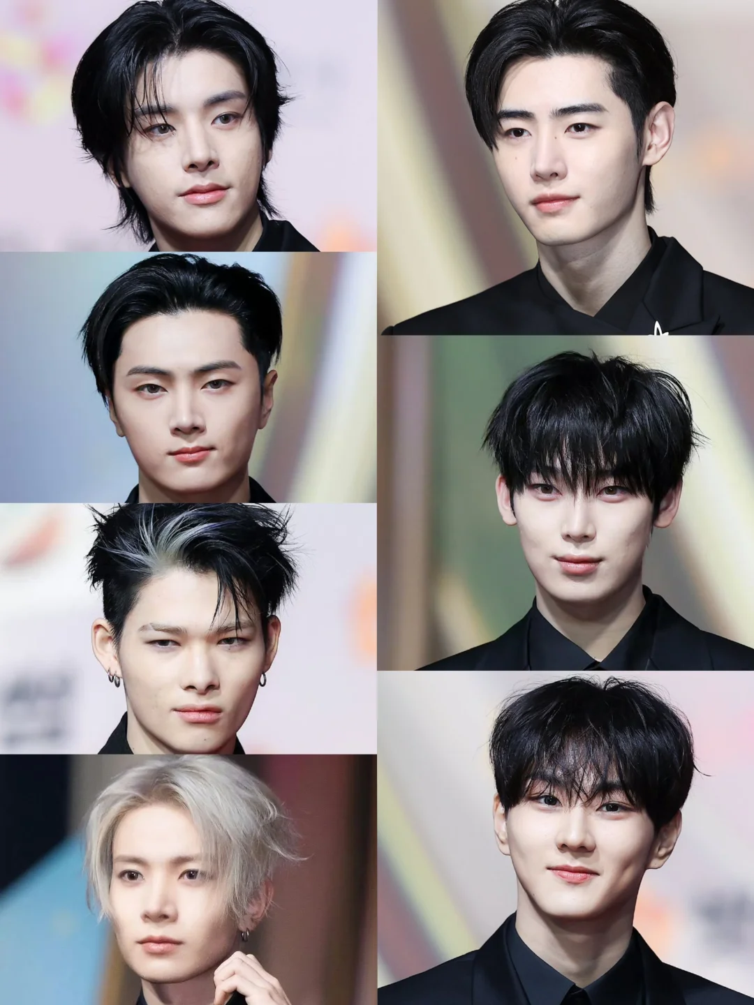 SBS男团红毯新闻图比美‼️