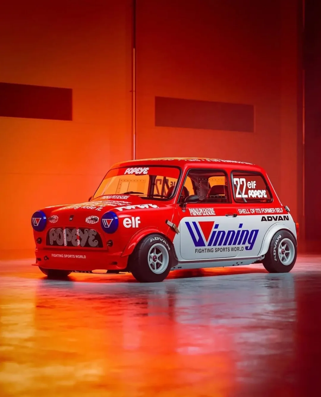 小车，大脾气｜经典MINI变身“大力水手”🏁