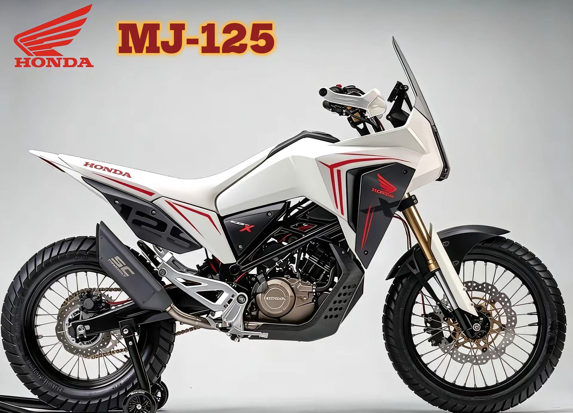 【本田概念125cc摩托车】本田摩托车 cb125xmj拉力摩托车