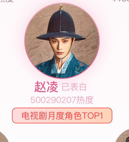 恭喜丁禹兮赵凌腾讯视频站内角色热度突破5亿
#丁禹兮赵凌# ​
