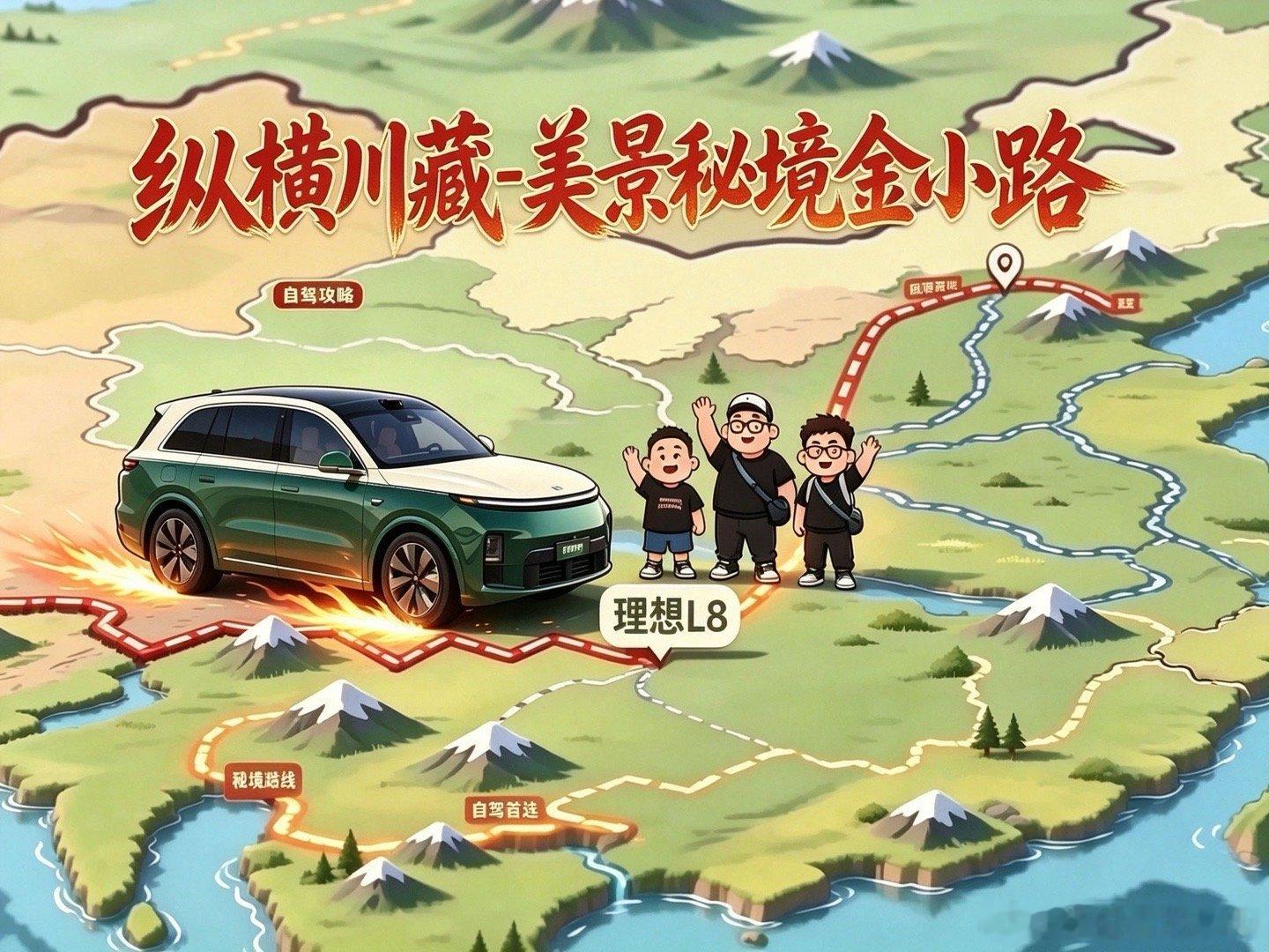 理想L8高原实测｜454km川西金小路穿越，稳到离谱！ 川西自驾全程持...