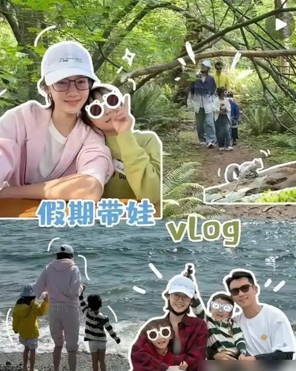 郑恺苗苗带俩娃赴温哥华住一个月：推掉工作、没请保姆，镜头里的租房日常，所谓移民定居传闻到底是真是假？ ​