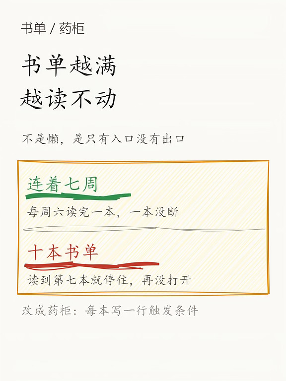 书单越满越读不动！我把它改成了药柜