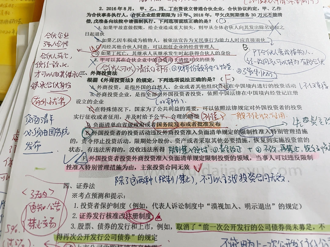 【Study account】搞商经的两天！知产ok啦！