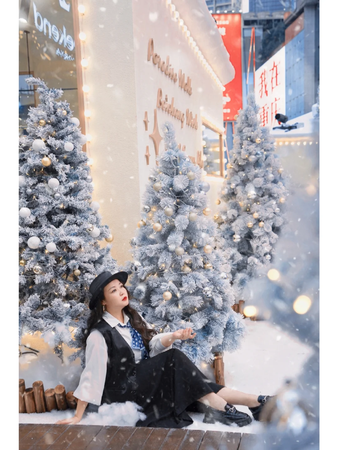 重庆终于下雪了…来一组有手就会的雪景写真