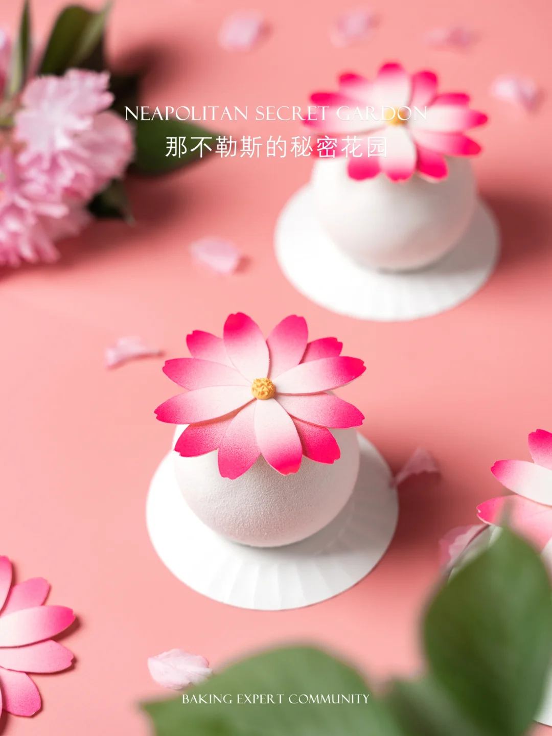 五月第一周的好心情从这朵花朵慕斯开始🌺